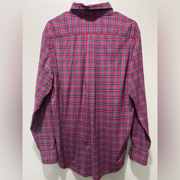Vineyard Vines Men’s Medium Plaid Print Button Down - Picture 2 of 5